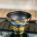 سرویس لیلیوم ۴تکه کروم با پیاله