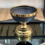 سرویس پذیرای ۴ تیکه فلزی ونیز مشکی