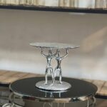 سرویس پذیرایی بالرین آلومینیومی ۶ تکه نقره ای