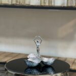 سرویس پذیرایی بالرین آلومینیومی ۶ تکه نقره ای
