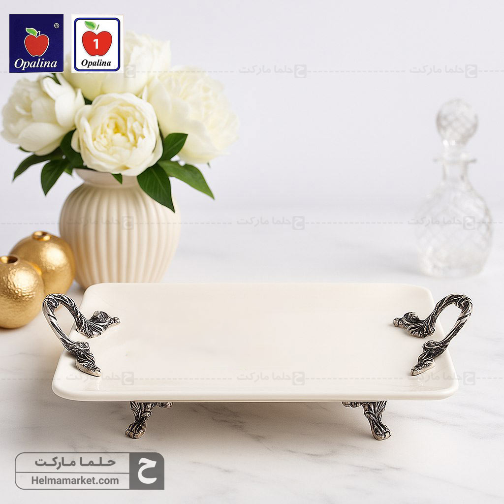 دیس مربع اوپال دسته پیوتر کد 1 اوپالینا