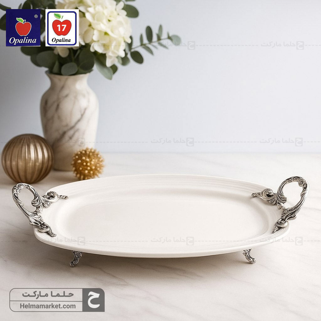 دیس بیضی اوپال دسته پیوتر کد 17 اوپالینا