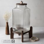کلمن شیشه ای تیفانی ایستاده