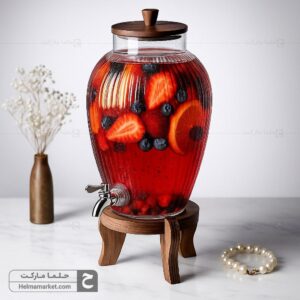 کلمن شیشه ای سپیدار