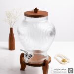 کلمن شیشه ای اریان خط دار