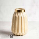 گلدان شیشه ای میخک میخک کوچک عسلی 