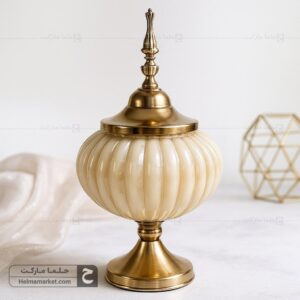 شکلات خوری دنیز کوچک رنگ کاراملی