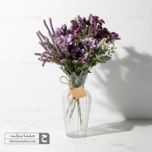 گلدان بلور لاوین