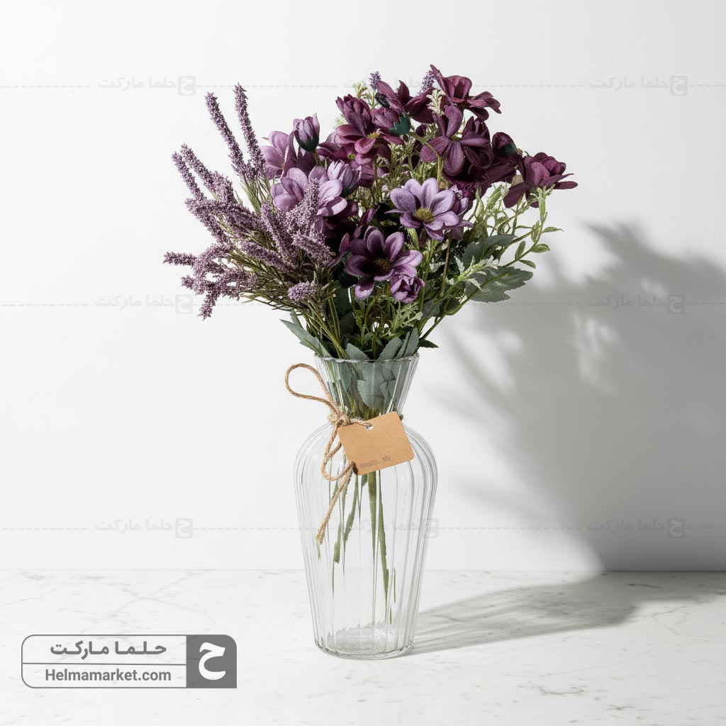 گلدان بلور لاوین