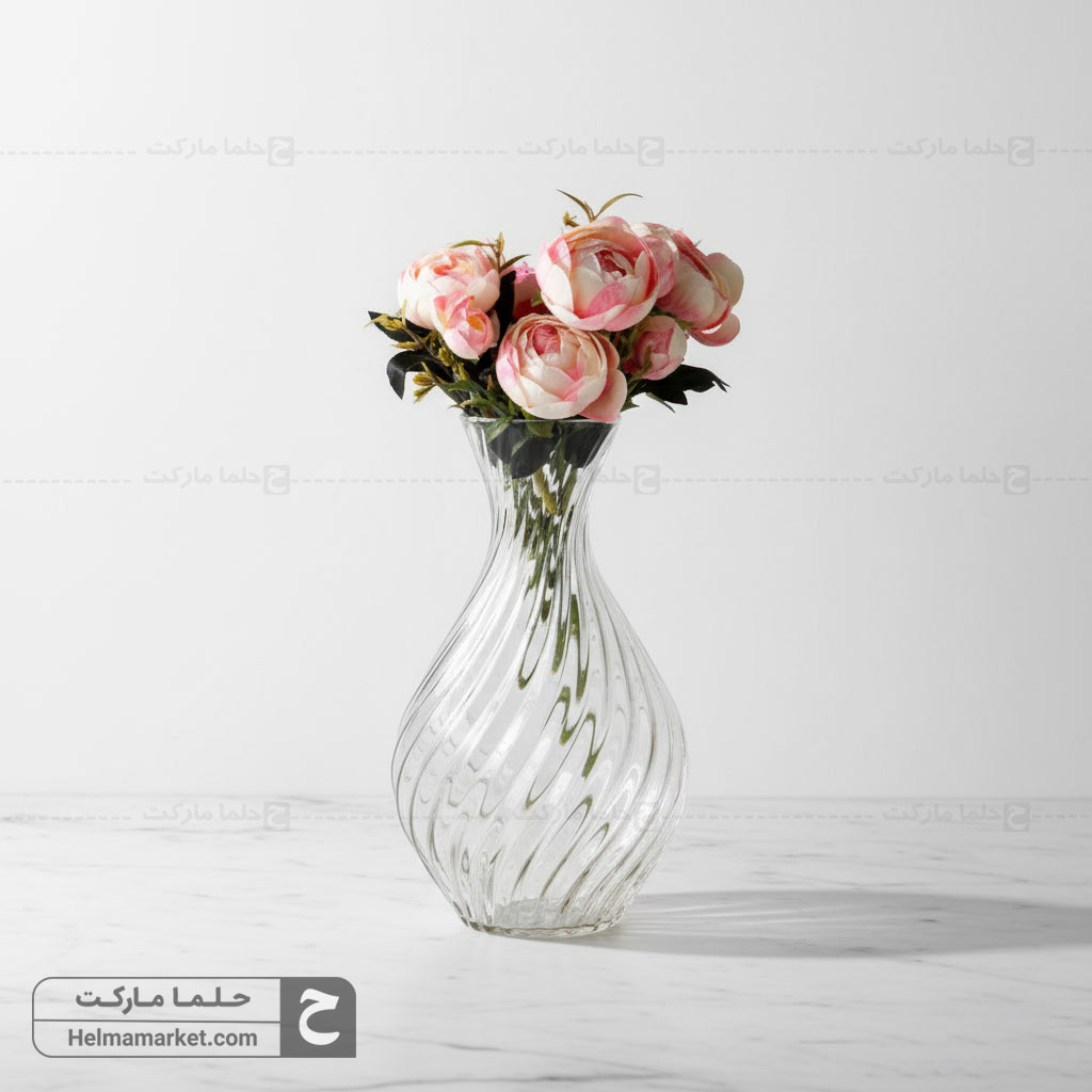 گلدان بلور لوچیا