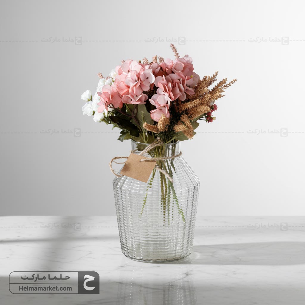 گلدان بلور ماندانا