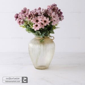 گلدان بلور نیلوفر