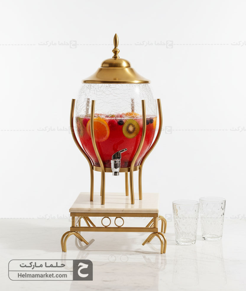 کلمن شیشه ای صدف