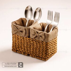 جا قاشقی ۲ قلو‌ حصیری